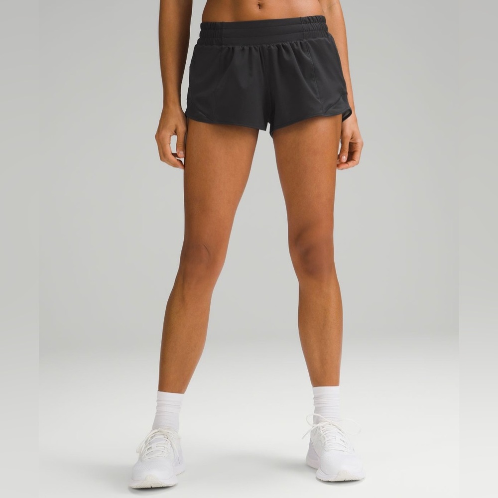 Lululemon Hotty Hot Low-Rised Line 2.5” Short